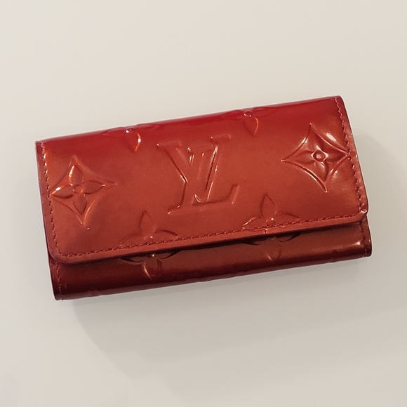 Vernis LOUIS VUITTON Monogram Key Holder - Picture 5 of 12